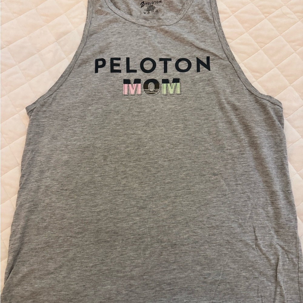 Peloton Heather Gray Tee